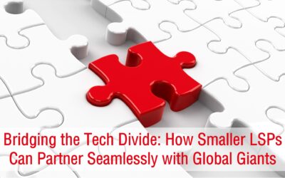 BLOG 11 BRIDGING THE TECH DIVIDE: HOW SMALLER LSPS CAN PARTNER SEAMLESSLY WITH GLOBAL GIANTS