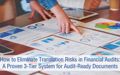 HOW TO ELIMINATE TRANSLATION RISKS IN FINANCIAL AUDITS: A PROVEN 3-TIER SYSTEM FOR AUDIT-READY DOCUMENTS