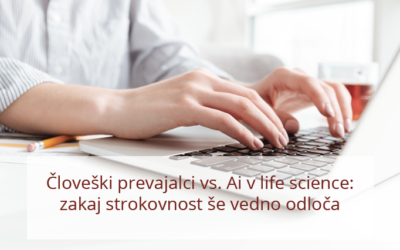 UMETNA INTELIGENCA DOBRO PREVAJA. ALI RAZUME TUDI REGULATIVNA TVEGANJA V DOKUMENTACIJI S PODROČJA ZNANOSTI O ŽIVLJENJU?